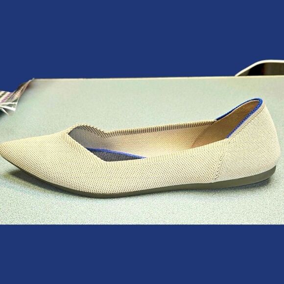 ROTHY'S THE POINT Slip on Ballet Flats Pointed Toe Washable Comfort Shoe SZ: W10 - Picture 7 of 16